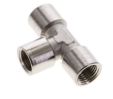 G 1/4'' Nickel plated Brass Tee 16 Bar [2 Pieces]