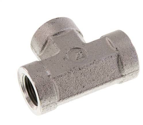 G 3/8'' T de acero galvanizado 250 Bar - Hidráulico