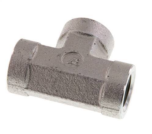 G 3/8'' T de acero galvanizado 250 Bar - Hidráulico