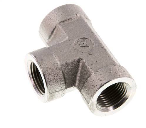 G 3/8'' T de acero galvanizado 250 Bar - Hidráulico