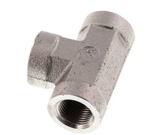 G 3/8'' T de acero galvanizado 250 Bar - Hidráulico