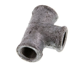 Rp 1/4'' Zinc plated Cast iron Tee 25 Bar [2 Pieces]
