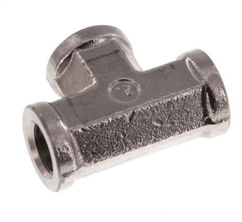 G 1/8'' Barra de acero inoxidable en T 350 - Hidráulica