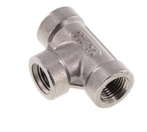 1/8'' NPT T de acero inoxidable 16 Bar