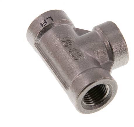 Rp 1/8'' Stainless steel Tee 16 Bar [2 Pieces]