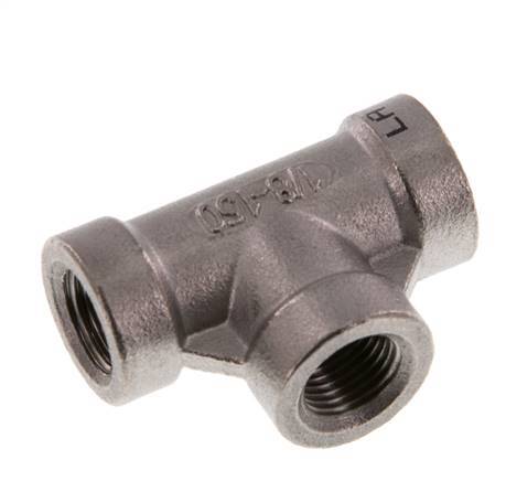 Rp 1/8'' Stainless steel Tee 16 Bar [2 Pieces]