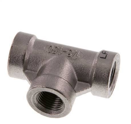 Rp 1/8'' Stainless steel Tee 16 Bar [2 Pieces]