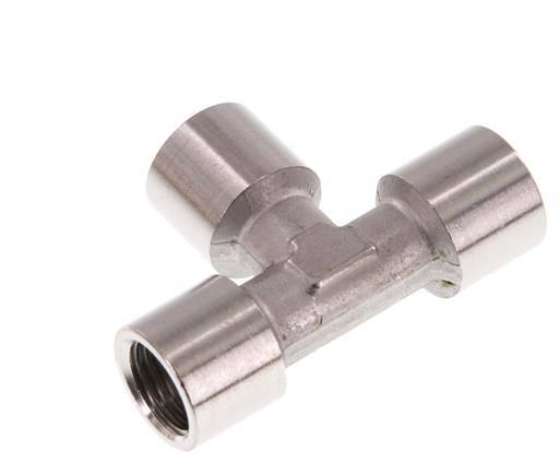 G 1/4'' Tee de acero inoxidable 150 Bar