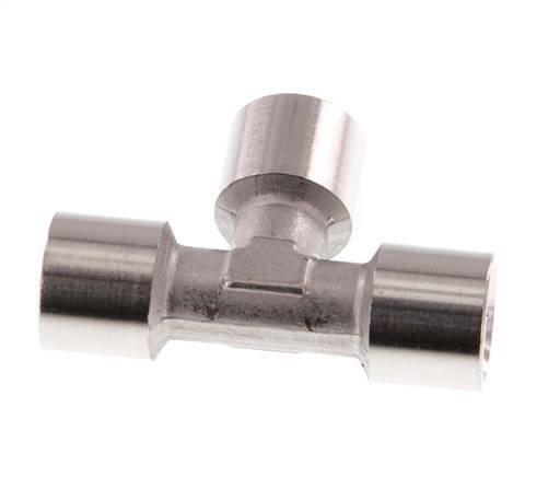 G 1/4'' Tee de acero inoxidable 150 Bar