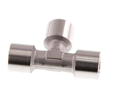 G 1/4'' Tee de acero inoxidable 150 Bar