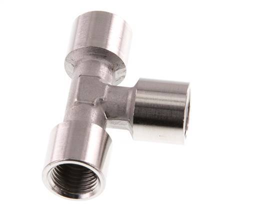 G 1/4'' Tee de acero inoxidable 150 Bar