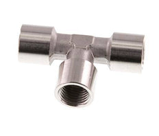 G 1/4'' Tee de acero inoxidable 150 Bar