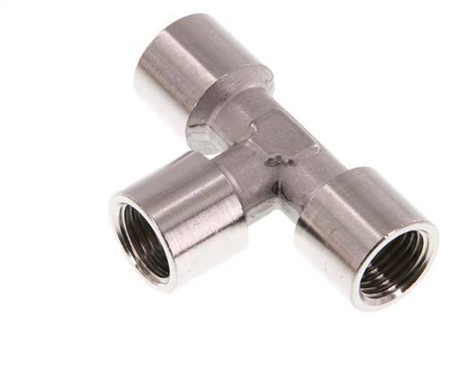G 1/4'' Tee de acero inoxidable 150 Bar