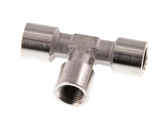 G 1/8'' T de acero inoxidable 150 Bar