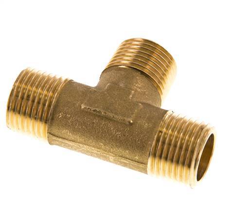 R 1/2'' Tee macho de latón 16 Bar