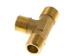 R 3/8'' Tee macho de latón 16 Bar