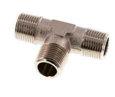 R 3/8'' Male Nickel plated Brass Tee 16 Bar [2 Pieces]