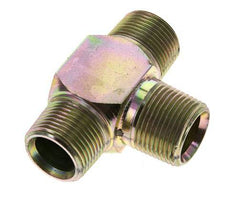 3/4'' NPT macho T de acero galvanizado 170 Bar - Hidráulico