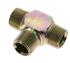 3/4'' NPT macho T de acero galvanizado 170 Bar - Hidráulico