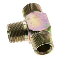 3/4'' NPT macho T de acero galvanizado 170 Bar - Hidráulico