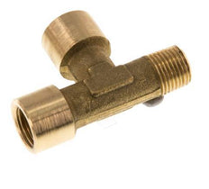 R 1/8'' x G 1/8'' M/F Brass Tee 16 Bar [2 Pieces]