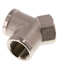 G 1/2'' Pieza en Y de latón niquelado 16 Bar