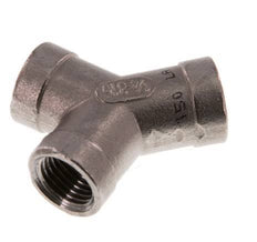 Rp 1/4'' Pieza en Y de acero inoxidable 16 Bar