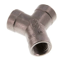 Rp 1/4'' Pieza en Y de acero inoxidable 16 Bar