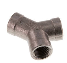 Rp 1/4'' Pieza en Y de acero inoxidable 16 Bar