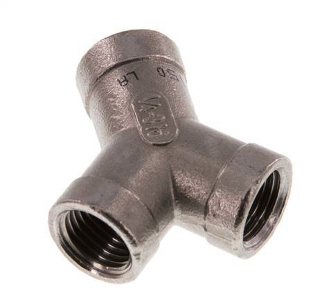 Rp 1/4'' Pieza en Y de acero inoxidable 16 Bar