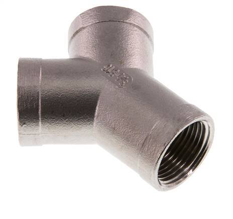 Rp 3/4'' acero inoxidable pieza en Y 16 Bar