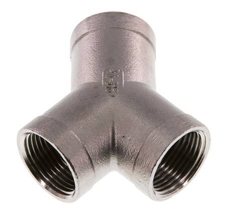 Rp 3/4'' acero inoxidable pieza en Y 16 Bar