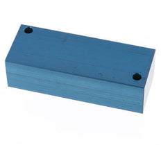 4xG Bloque distribuidor de aluminio de 1/2'' de una cara de 16 barras