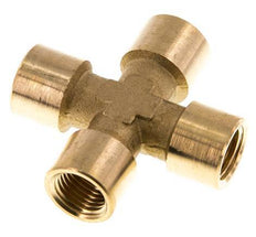 G 1/4'' Cruz de latón hembra 16 Bar
