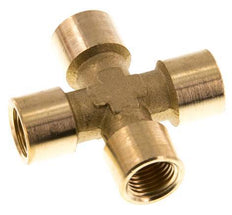 G 1/4'' Cruz de latón hembra 16 Bar
