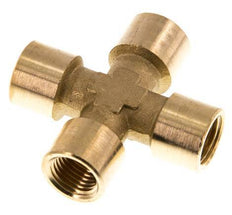 G 1/4'' Cruz de latón hembra 16 Bar