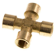 G 1/8'' Female Brass Cross 16 Bar [2 Pieces]