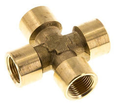 G 3/8'' Cruz hembra de latón 16 Bar