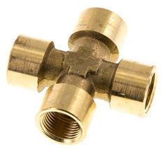 G 3/8'' Cruz hembra de latón 16 Bar