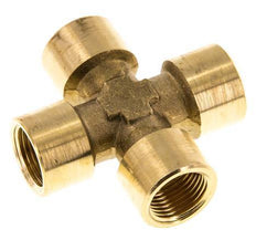 G 3/8'' Cruz hembra de latón 16 Bar