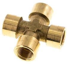 G 3/8'' Cruz hembra de latón 16 Bar