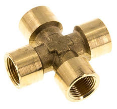 G 3/8'' Cruz hembra de latón 16 Bar