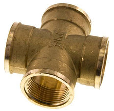 G 1 1/4'' Cruz hembra de latón 16 Bar