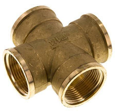 G 1 1/4'' Cruz hembra de latón 16 Bar