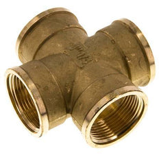 G 1 1/4'' Cruz hembra de latón 16 Bar