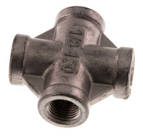 Rp 1/8'' Femenino Acero Inoxidable Cruz 16 Bar