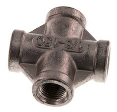 Rp 1/8'' Femenino Acero Inoxidable Cruz 16 Bar