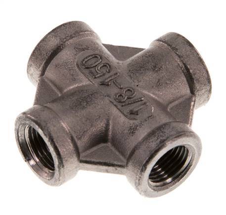 Rp 1/8'' Femenino Acero Inoxidable Cruz 16 Bar