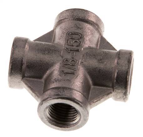 Rp 1/8'' Femenino Acero Inoxidable Cruz 16 Bar