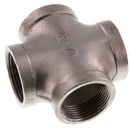 Rp 1 1/4'' Femenino Acero Inoxidable Cruz 16 Bar